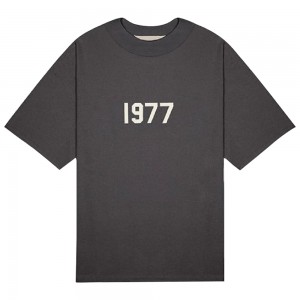 Essentials 1977 Donna T-shirt Nere | ESS-SN593406