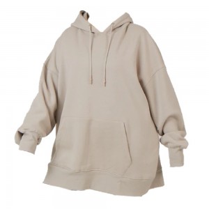 Essentials Cure Oversized Uomo Felpa con Cappuccio Grigie Chiaro | ESS-SN593336