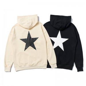 Essentials Fear Of God Star Uomo Felpa con Cappuccio Beige | ESS-SN593290