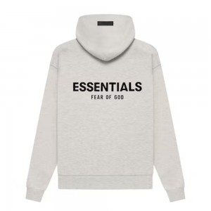 Essentials Fear of God ’s – Donna Felpa con Cappuccio Beige Chiaro | ESS-SN593385