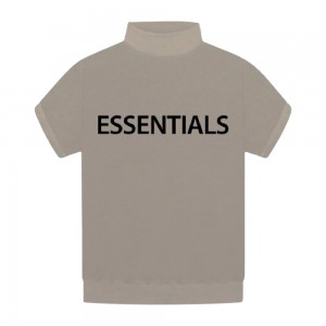 Essentials Fear of God Inside Out Mock Neck Uomo T-shirt Grigie | ESS-SN593344