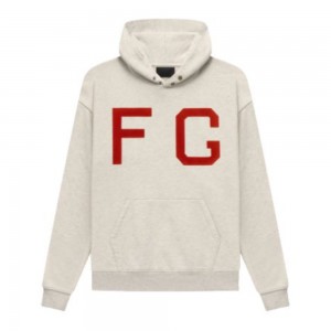 Essentials Fear of God Monarch FG Uomo Felpa con Cappuccio Beige | ESS-SN593286