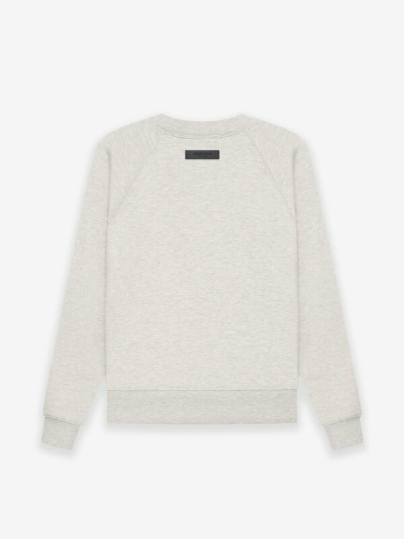 Essentials Crewneck 1977 Uomo Felpa Grigie | ESS-SN593366