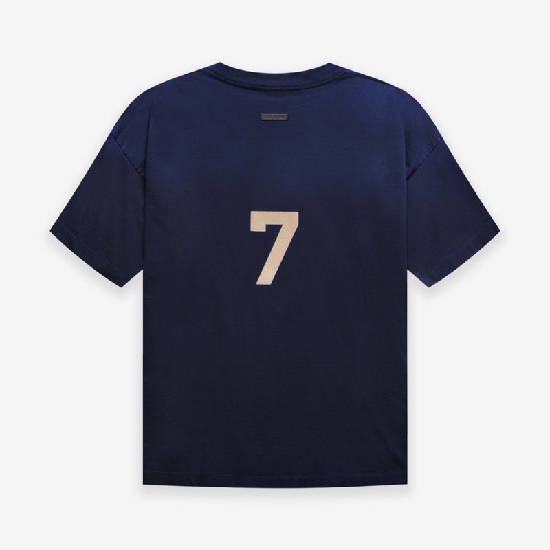 Essentials Fear of God 7 – Donna T-shirt Blu Marino Blu | ESS-SN593401