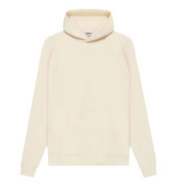 Essentials Fear of God Donna Felpa con Cappuccio Crema | ESS-SN593393