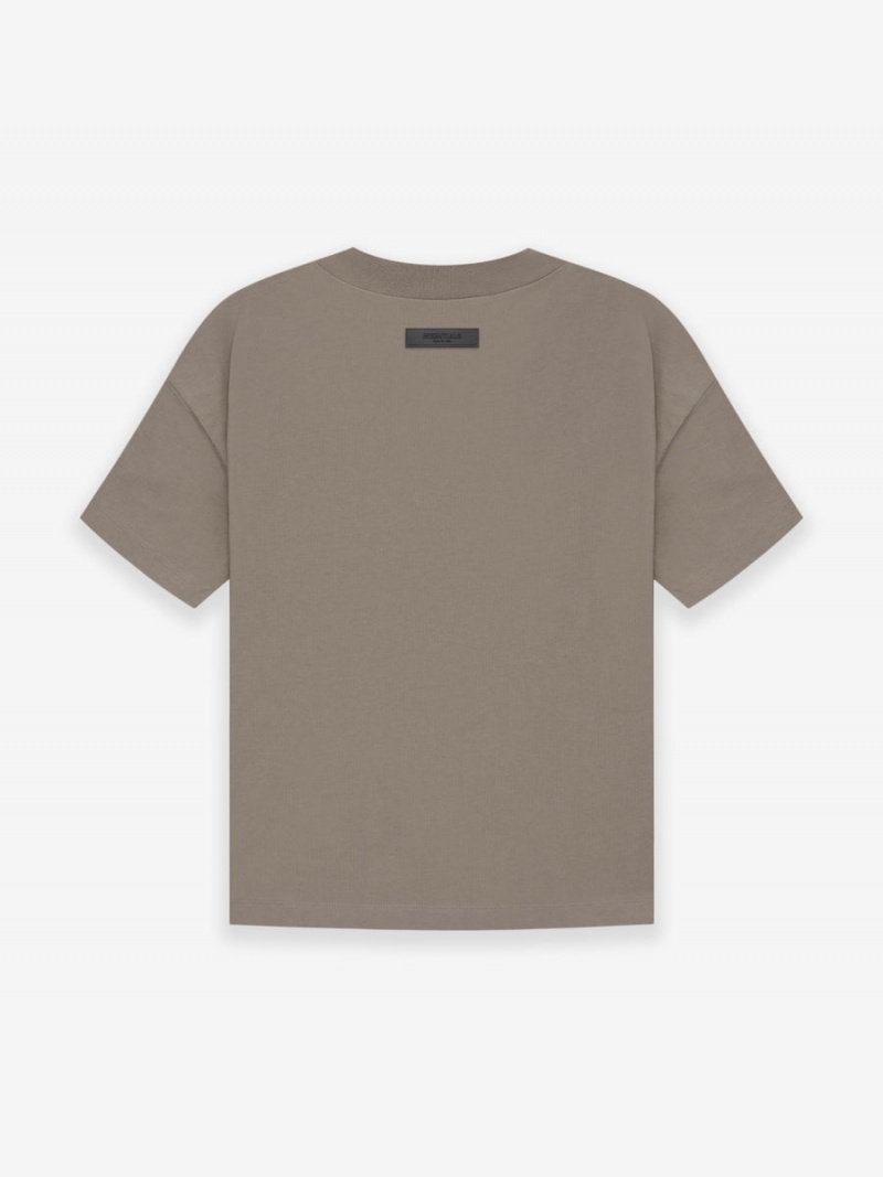 Essentials Fear of God Donna T-shirt Marroni | ESS-SN593402