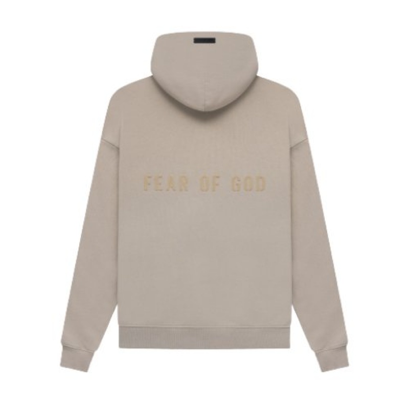 Essentials Fear of God FG Uomo Felpa con Cappuccio Grigie | ESS-SN593319