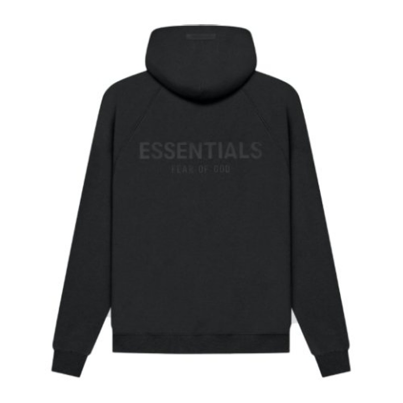 Essentials Fear of God Pullover Bambino Felpa con Cappuccio Nere | ESS-SN593435