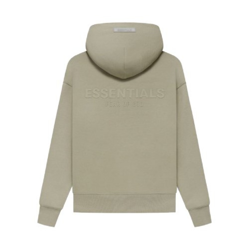 Essentials Fear of God Pullover Uomo Felpa con Cappuccio Grigie | ESS-SN593296