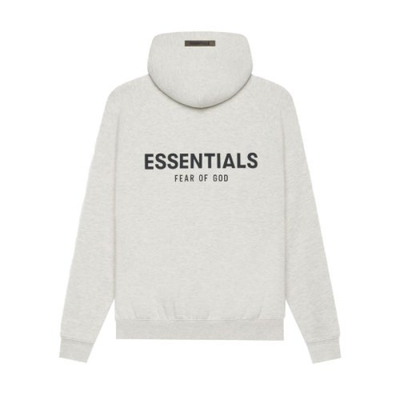 Essentials Fear of God Uomo Felpa con Cappuccio Bianche | ESS-SN593312